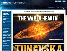 Tablet Screenshot of farsightpresentations.com